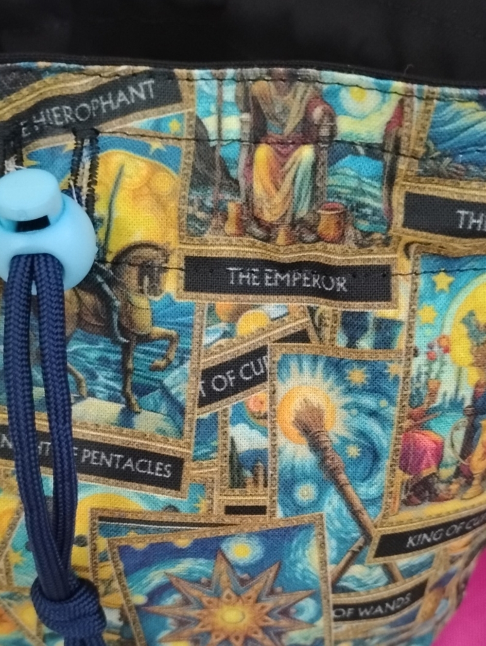 Tarot Card Print Mini Bag in Multi-Color - Picture 8 of 11